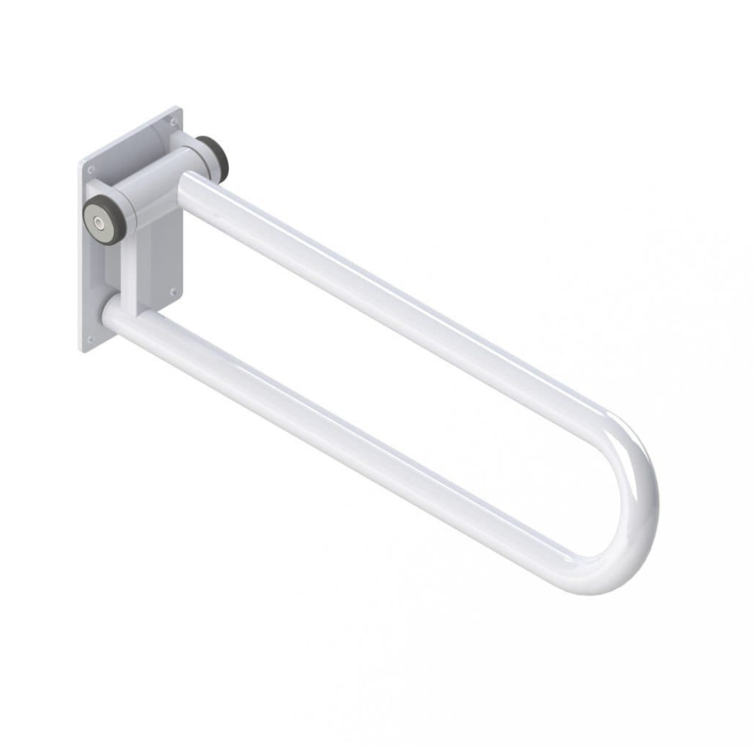 HealthCraft PT Rail - Bathroom Wall Mounting Heavy Duty Hinged Grab Bars - Senior.com Grab Bars & Safety Rails