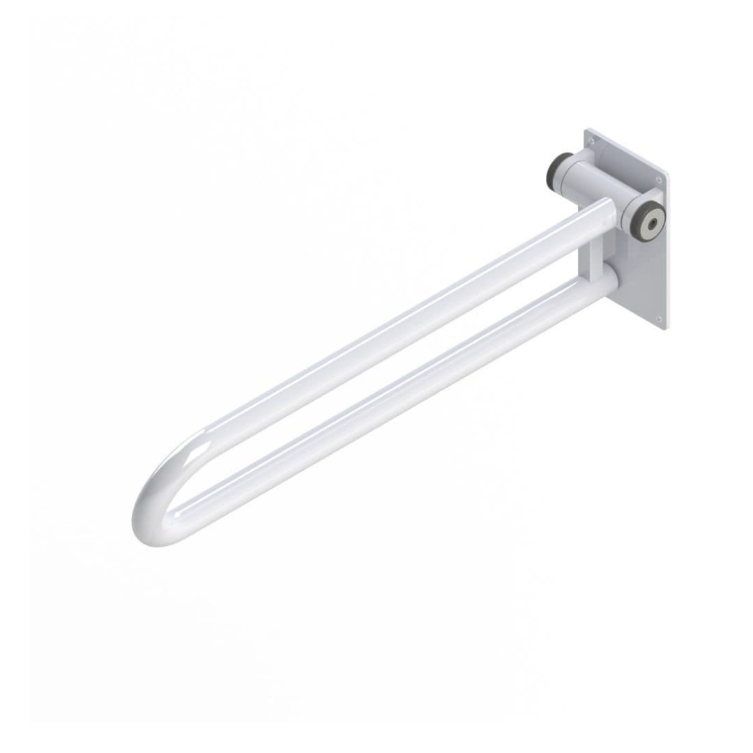 HealthCraft PT Rail - Bathroom Wall Mounting Heavy Duty Hinged Grab Bars - Senior.com Grab Bars & Safety Rails