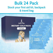 Vive Health Arctic Flex Single-Use Disposable Ice Packs - Pack of 24 - Senior.com Ice Packs