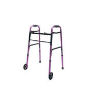 Lumex ColorSelect Adult Walkers with 5" Wheels - Senior.com Walkers