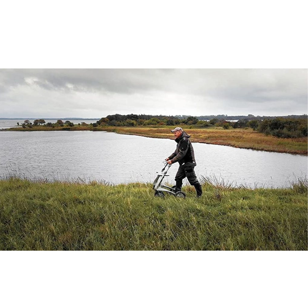 ByAcre Carbon Overland All-Terrain Ultralight Rollator Walker - Senior.com Rollators