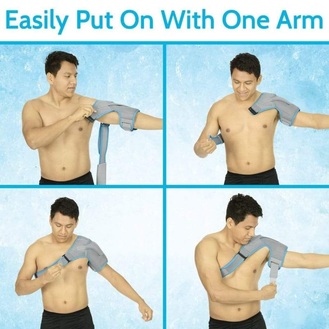 Vive Health Arctic Flex Shoulder Ice Wrap - Hot & Cold Therapy - Senior.com Ice Packs
