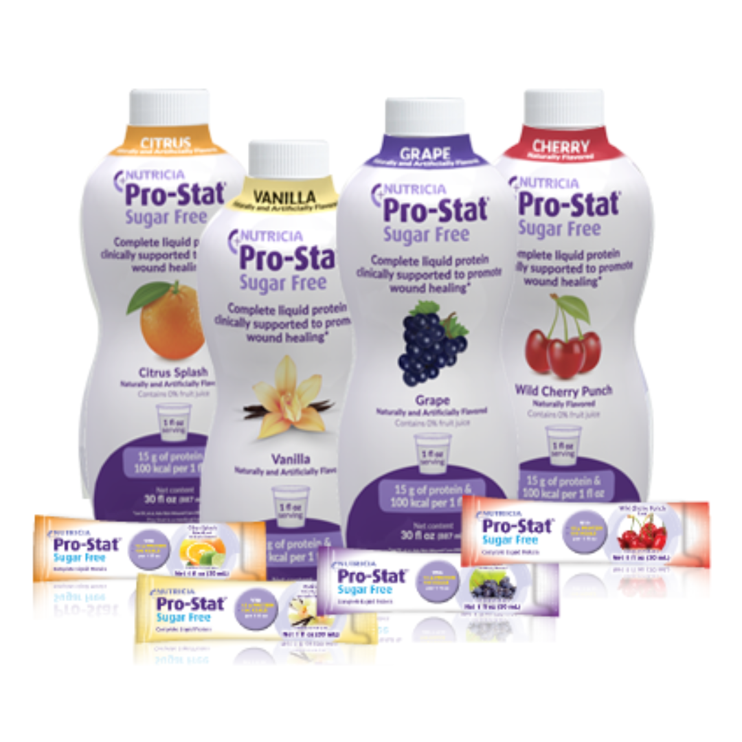 Nutricia Pro-Stat® Sugar Free High Protein Nutritional Drink - 30 oz Bottles - Senior.com Protein Supplements
