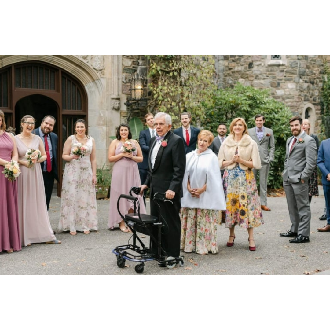 In-Step Mobility U-Step 2 Foldable Walking Stabilizer - Upright Rolling Walker - Senior.com Upright Walkers