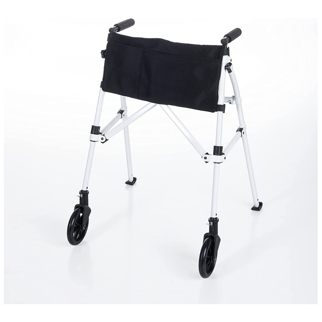 Stander EZ Fold-N-Go Lightweight Folding Travel Walker - Only 8 lbs - Senior.com walkers