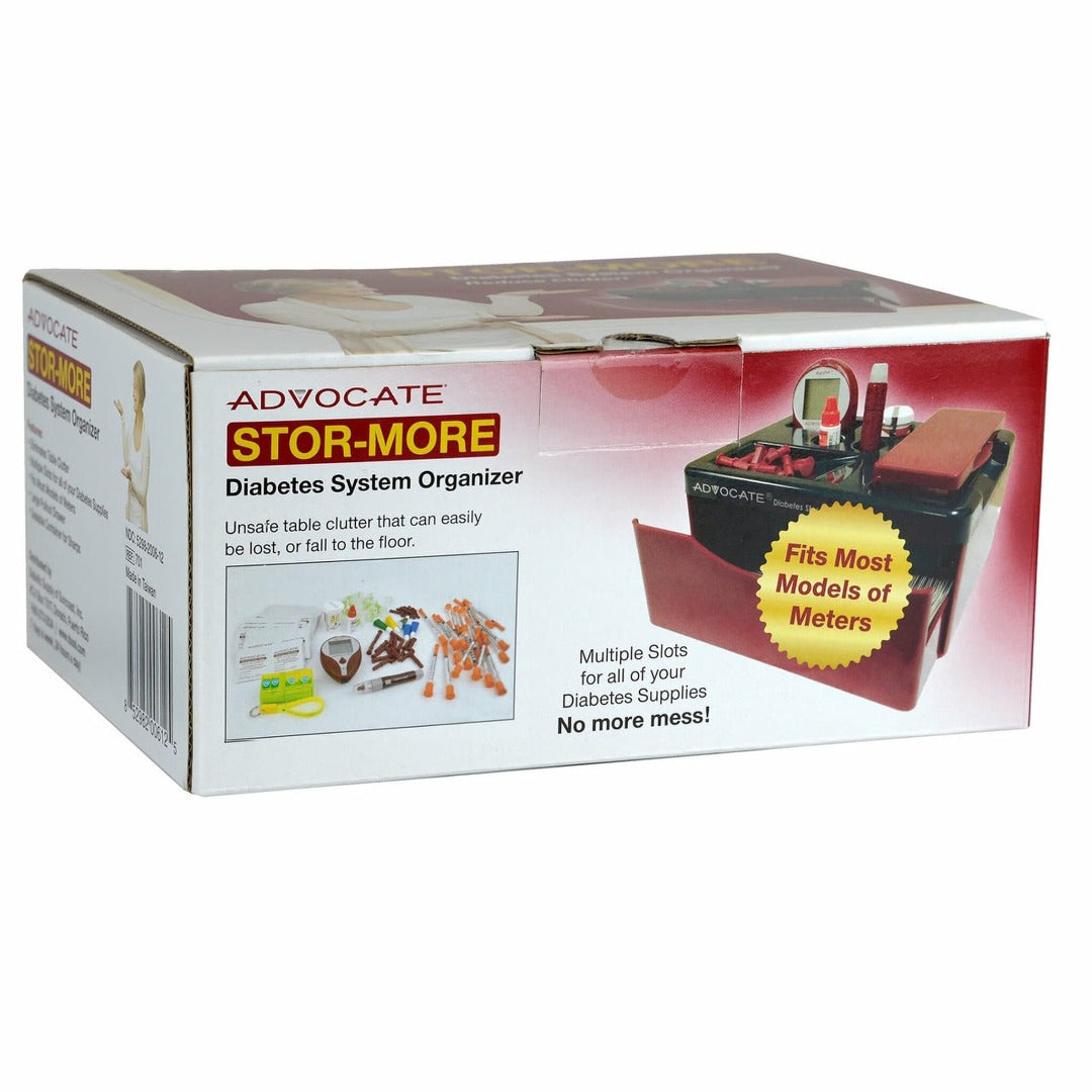 Advocate Diabetes Store-More Organizer - Senior.com Diabetic Supplies Storage