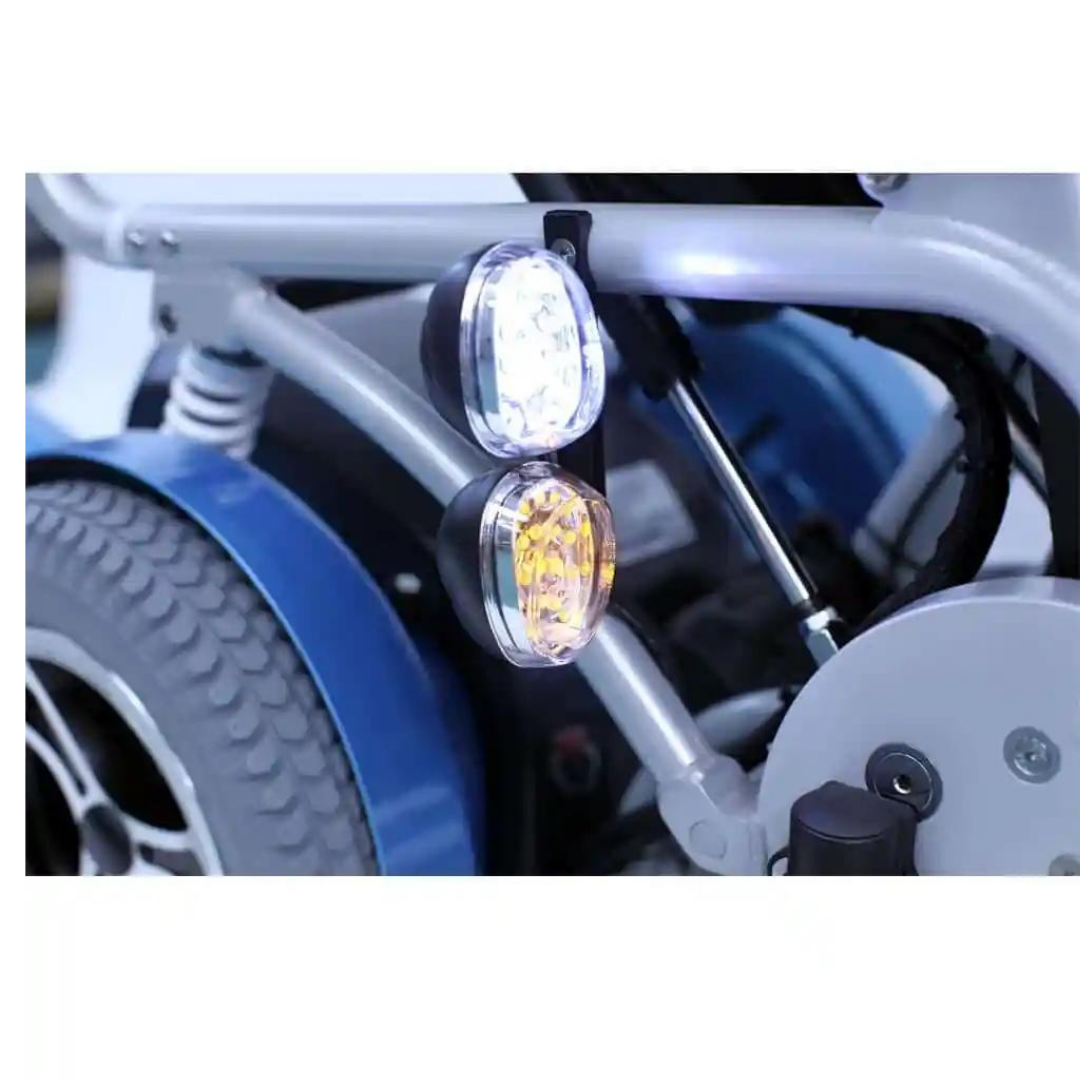 Karman XO-505 Fully Powered Standing Wheelchair with Power Recline & Power Legrest - Senior.com Power Chairs