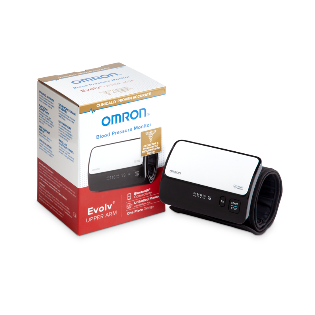 OMRON EVOLV Tubeless, Wireless, Upper Arm Blood Pressure Monitor 