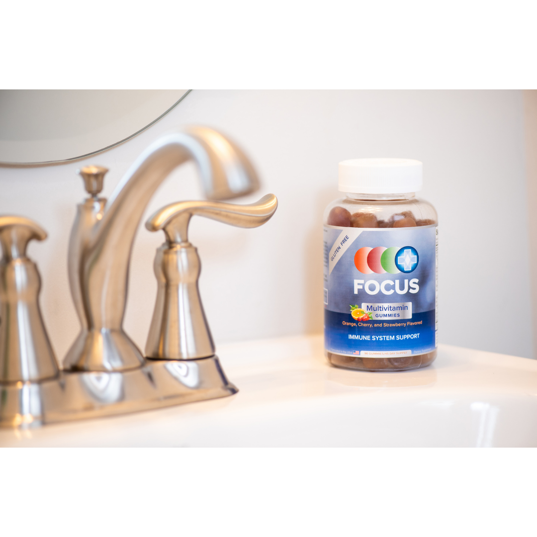 Focus Multivitamin Supports Overall Health & Increases Energy Gummies - Senior.com Vitamins & Supplements