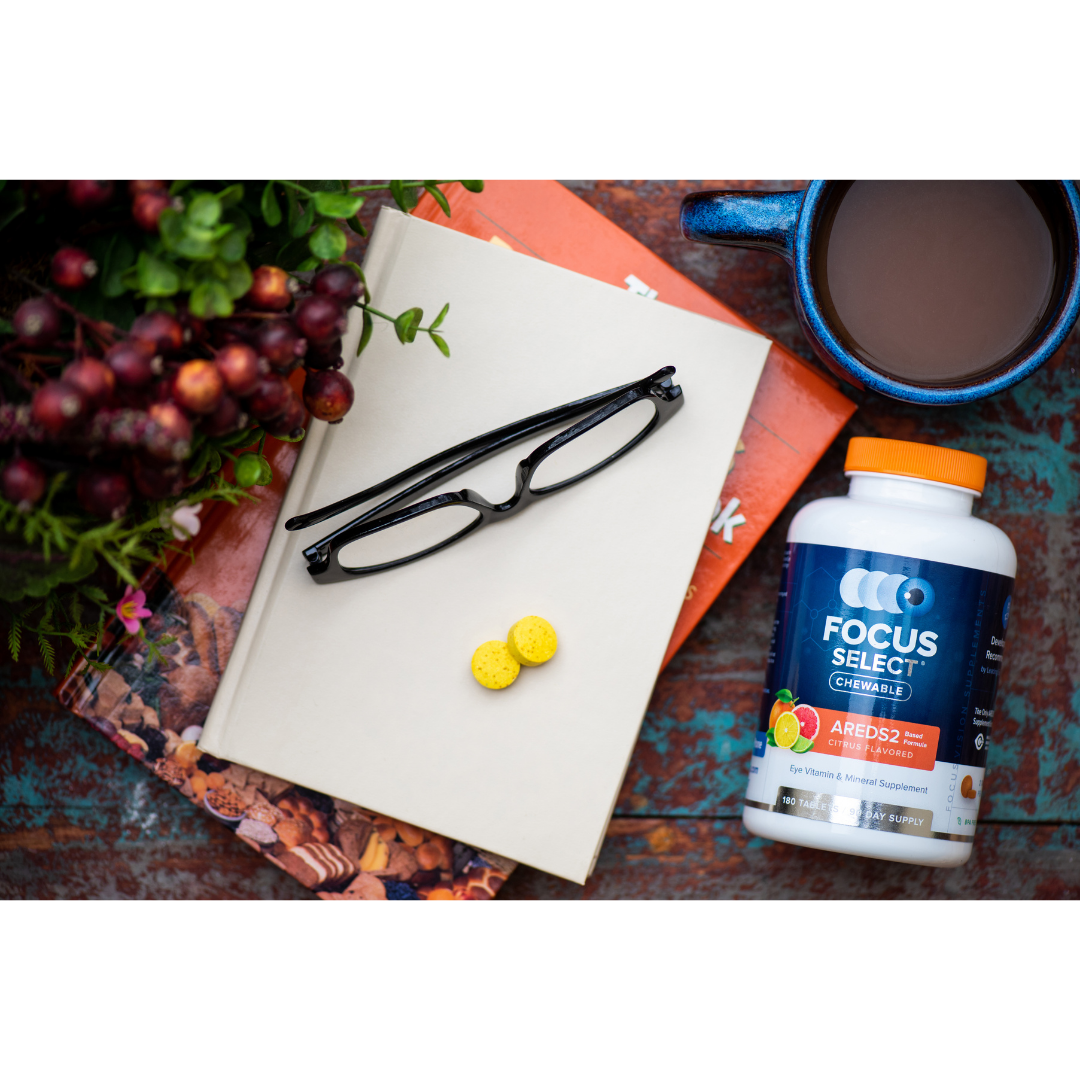 Focus Select Eye Vitamin & Mineral Supplement - Citrus Tablet Chewables - Senior.com Vitamins & Supplements