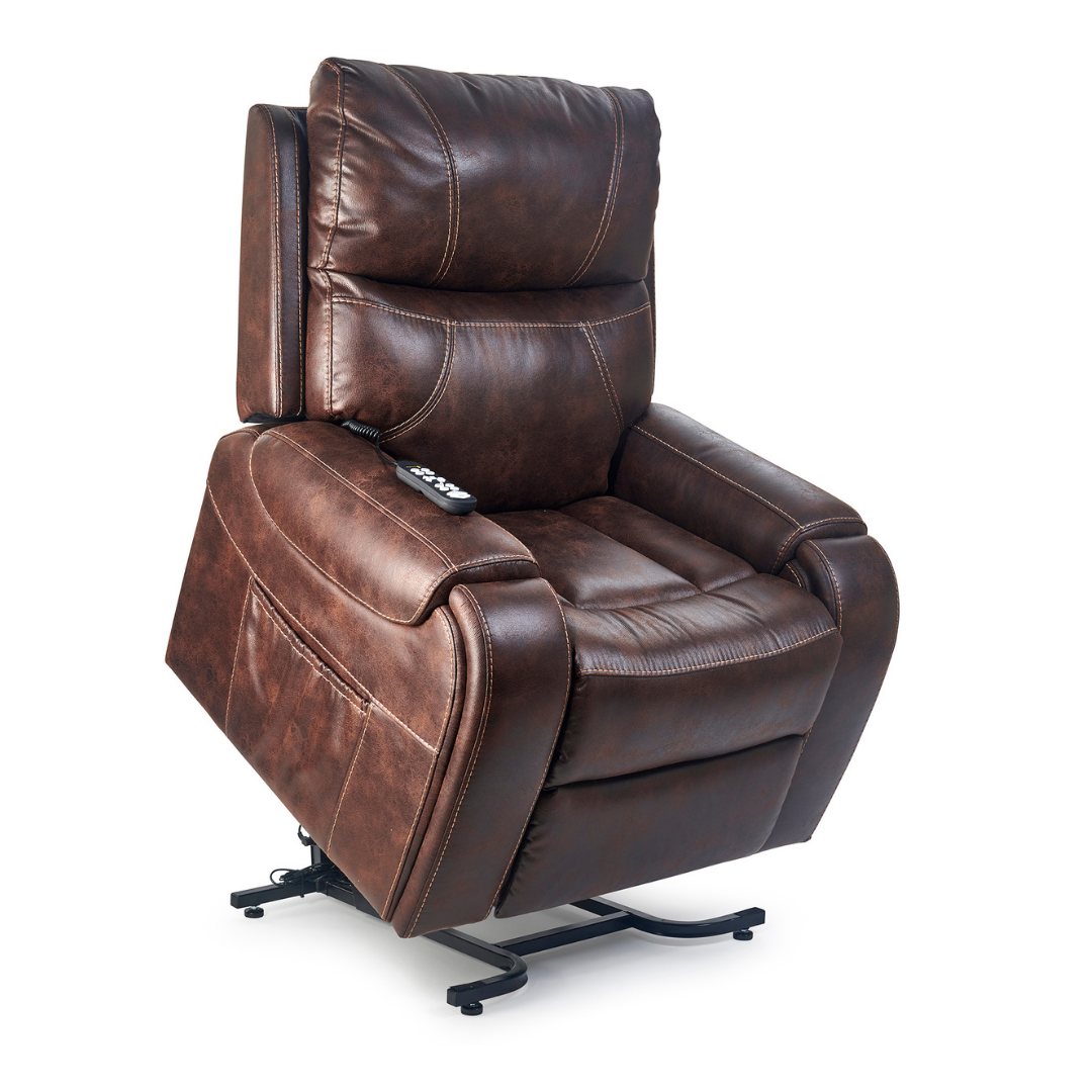 Golden Tech PR448 Titan Luxury Reclining Power Lift Chair - Built in Table - Senior.com Assisted Lift Chairs
