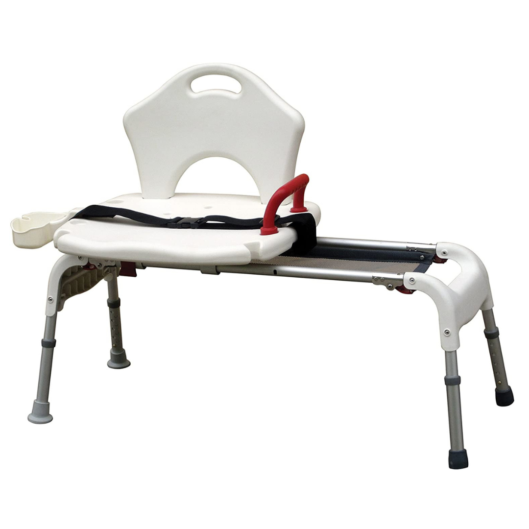 Drive Medical Folding Universal Sliding Transfer Bench - Senior.com Transfer Equipment