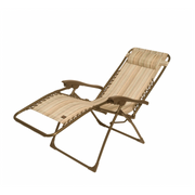Bliss Hammocks 26" Wide Zero Gravity Chair w/ Pillow and Side Tray - Set of 2 - Senior.com Outdoor Chairs