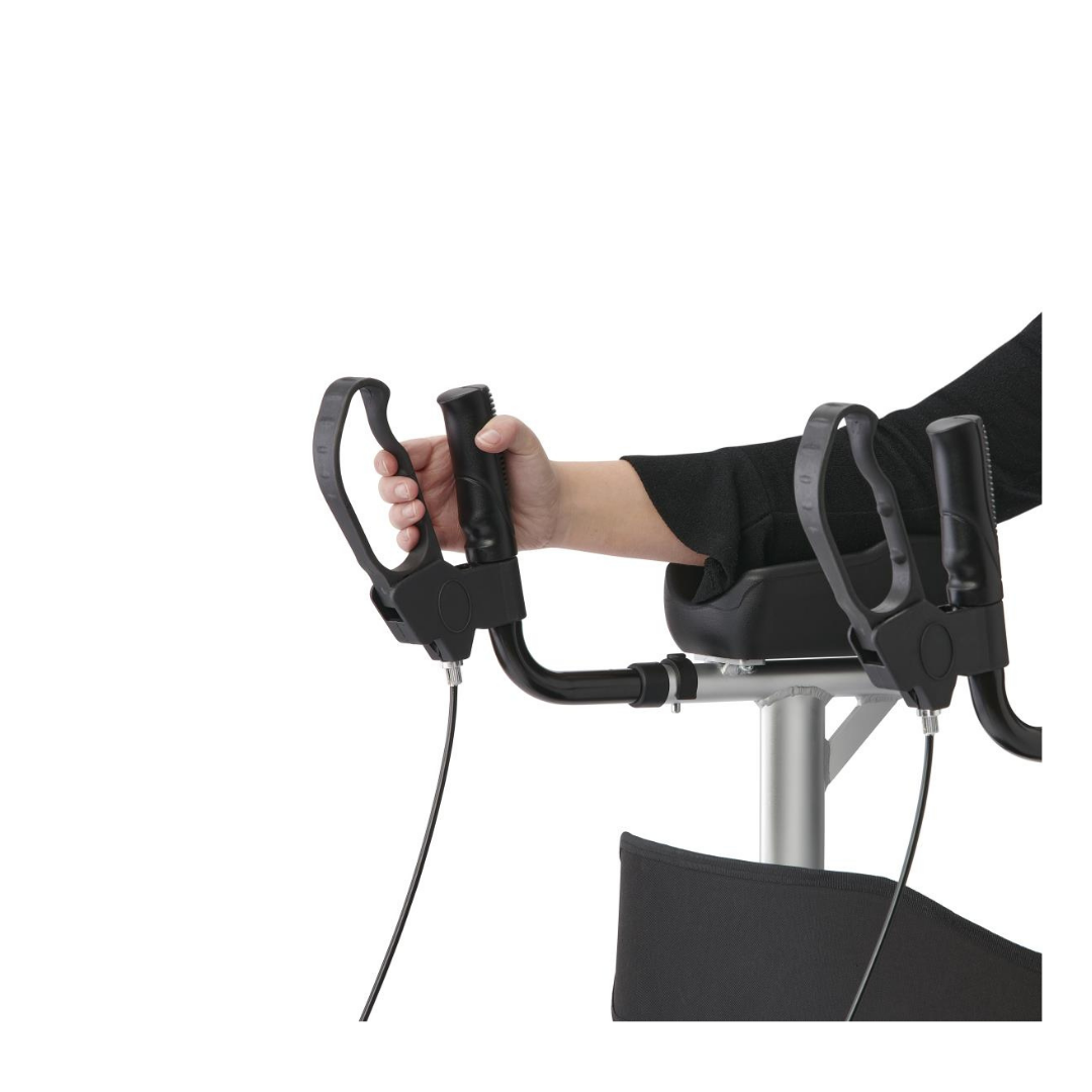 Medline Simplicity 2 Upright Rolling Walker Rollator - Senior.com Upright Walkers