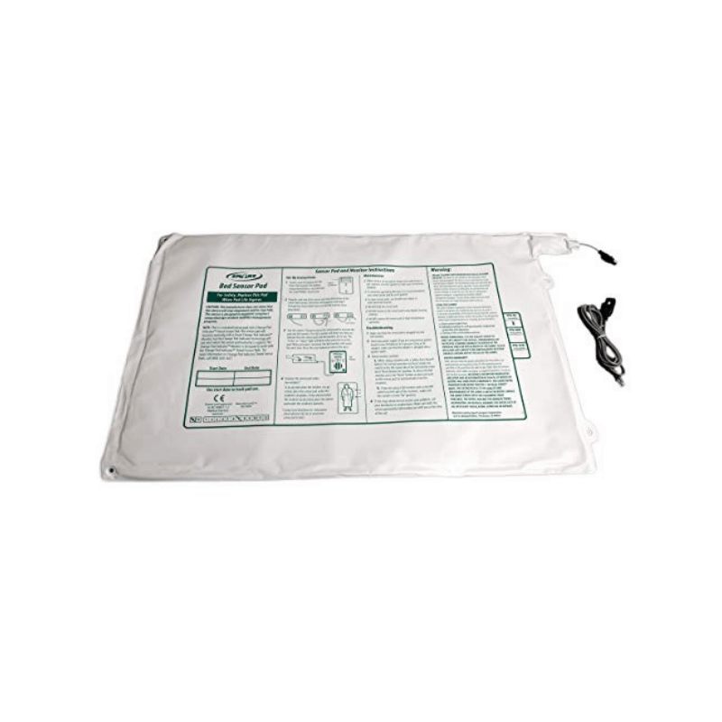 Smart Caregiver Bed or Chair Sensor Pad 20" x 30" with Breakaway Cord - Senior.com Fall Prevention