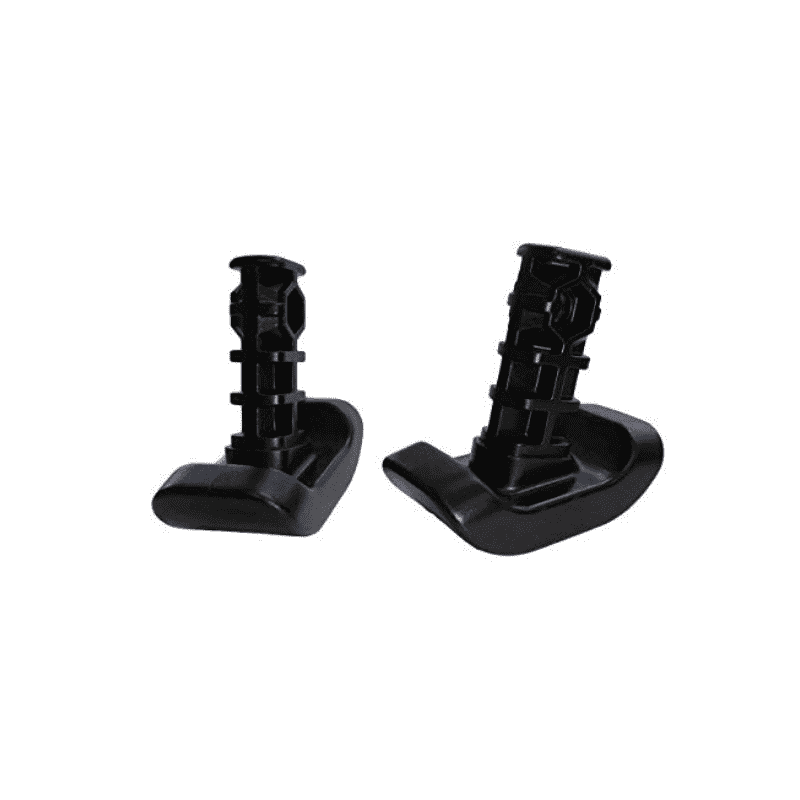 Stander Replacement Ski Glides - For the EZ Fold N' Go Walker - Durable Plastic - 2 Count - Senior.com Walker Parts & Accessories