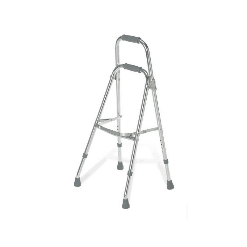 Medline Folding Lightweight Adult Hemi Walker Side Stepper - Senior.com Walkers