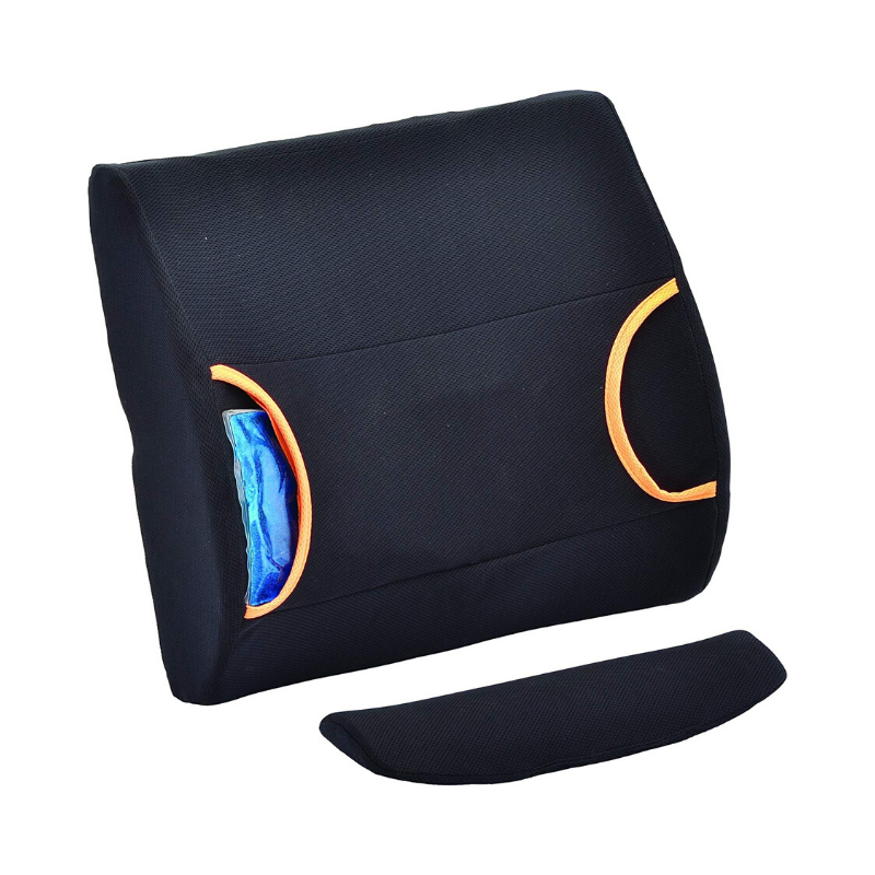 Nova Medical Back Cushion with Hot and Cold Pack - Mobility Accessory - Senior.com Seat Cushions