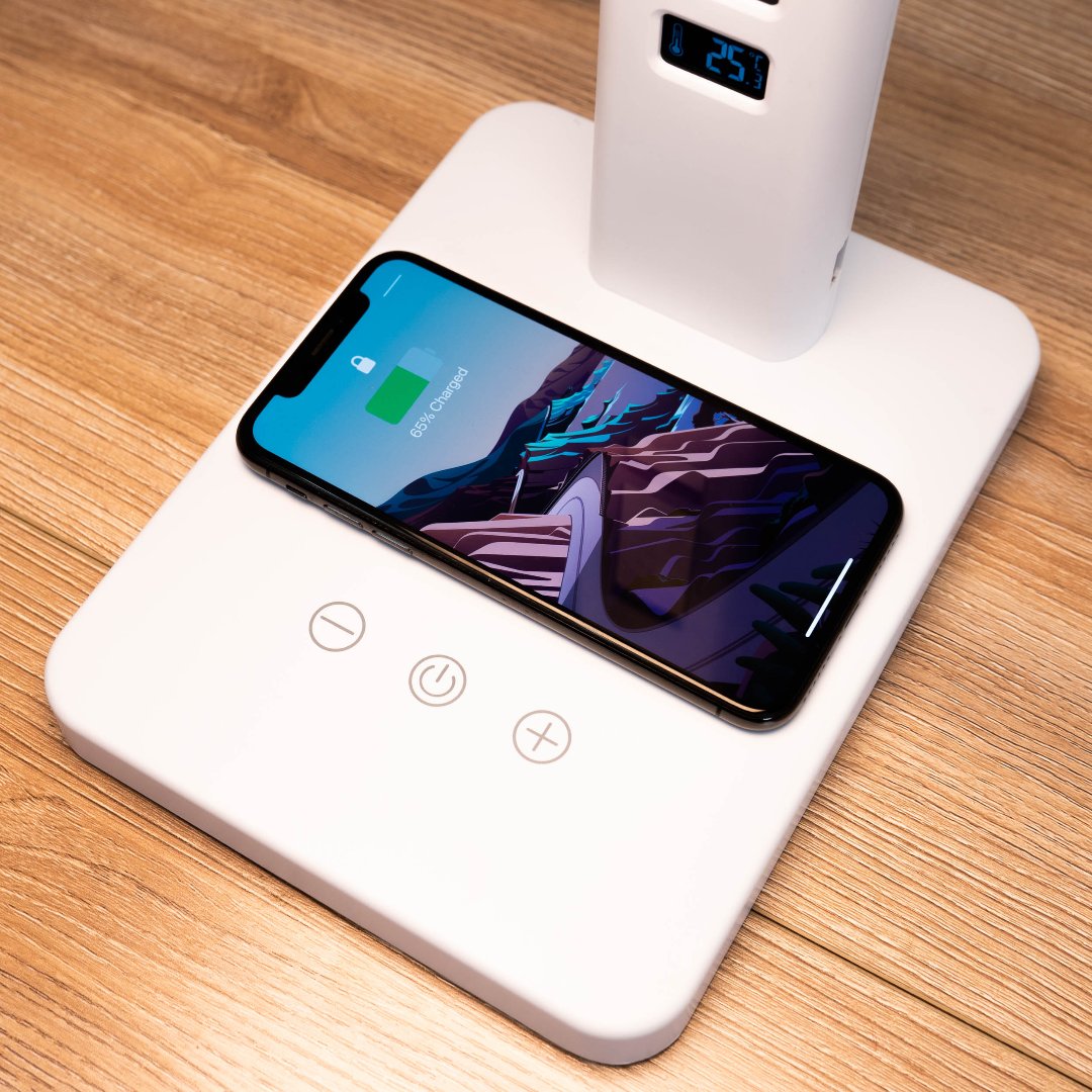 Theralite Radiance Light Therapy Lamp with Phone Charger - Senior.com Light Therapy