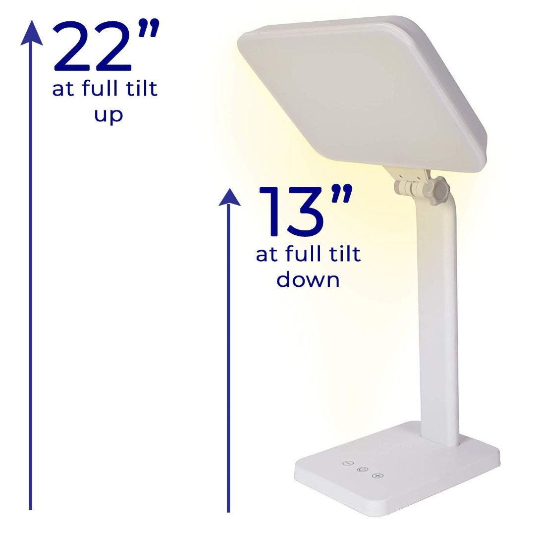 Theralite Aura 10,000 LUX Mood & Energy Enhancing Therapy Lamp - Senior.com Light Therapy