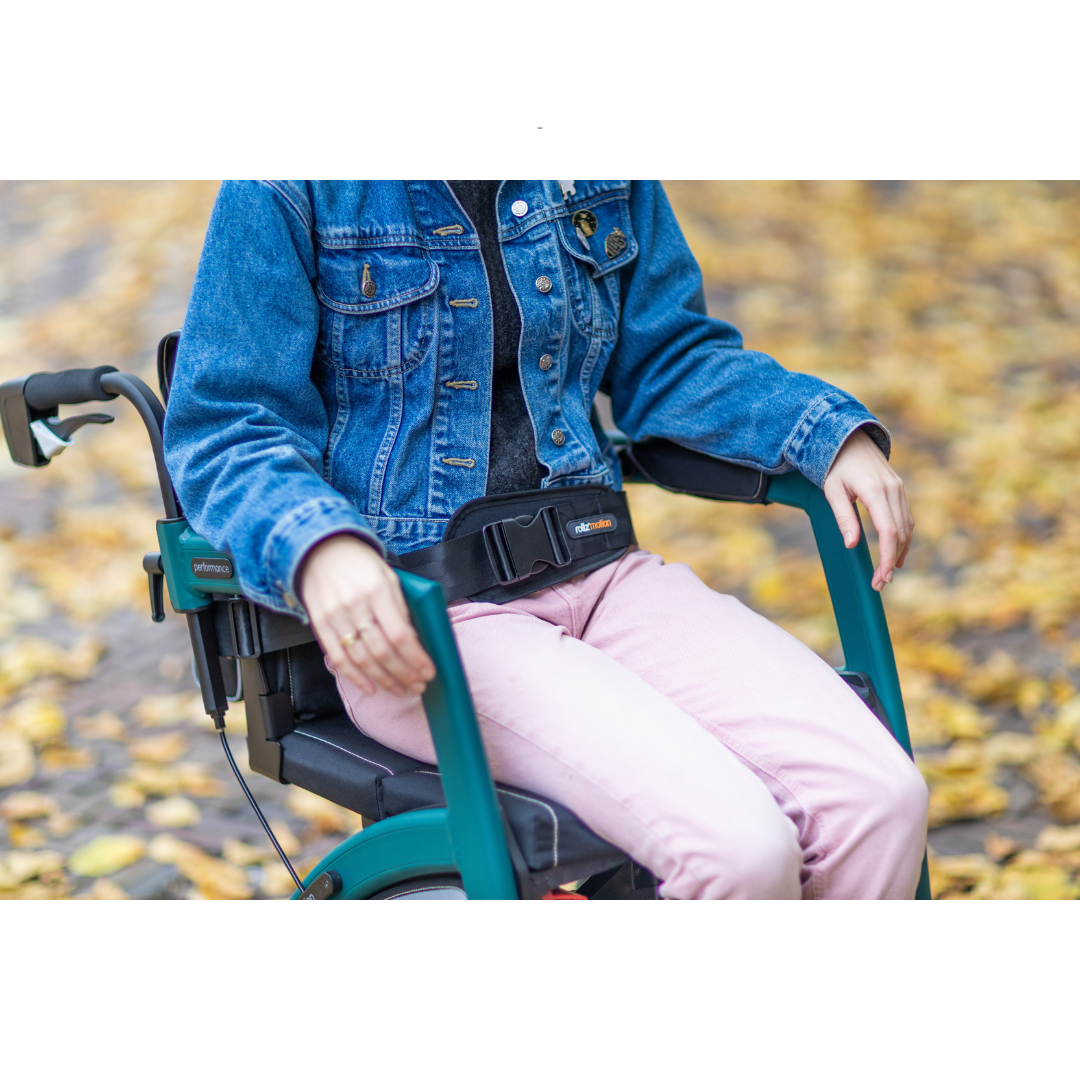 Rollz Seat Belt for Rollz Motion Rollator Transport Chairs - Senior.com Mobility Seat Belts