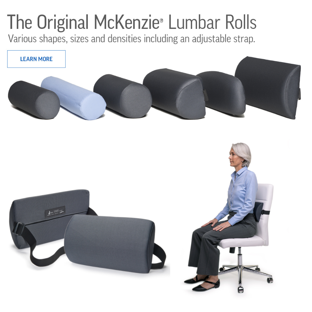 Original Mckenzie Method Lumbar Support Rolls and Cushions