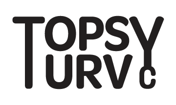 Topsy Turvy - Designer Umbrellas with Inverse Opening