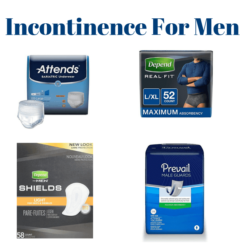 Incontinence Aids For Men - Guards, Shields, Briefs, Pads, Liners 