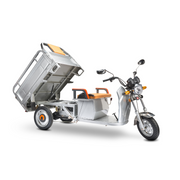 PET Electric Cargo Scooter Truck with Manual Tail Bed Lifting – 3 Wheeled - Senior.com Scooters