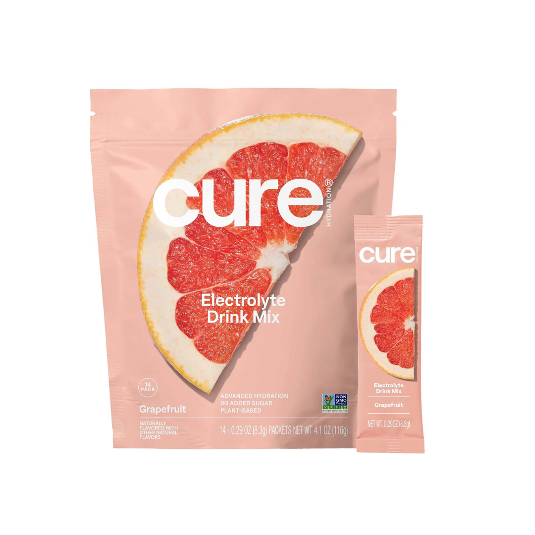 CURE Hydration Electrolyte Drink Mix - Single Packets - Senior.com Nutrition Supplements