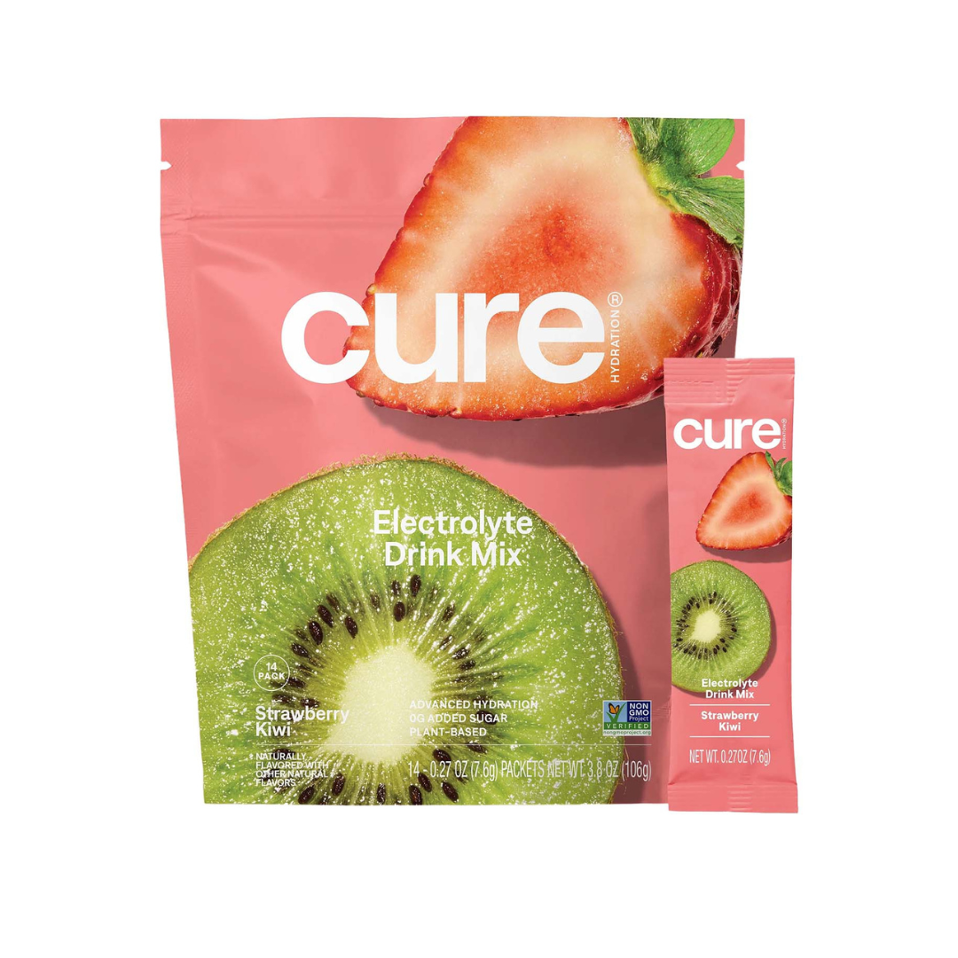 CURE Hydration Electrolyte Drink Mix - Single Packets - Senior.com Nutrition Supplements