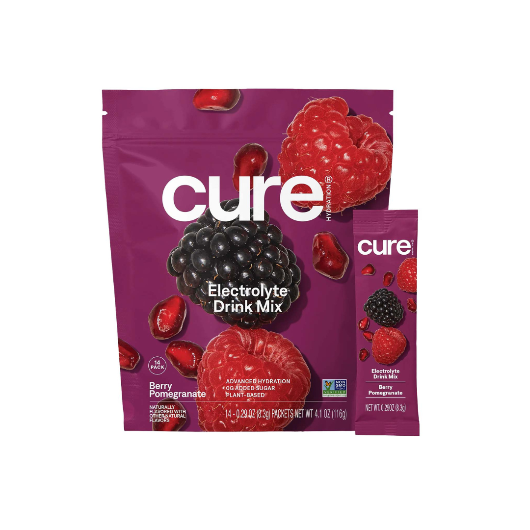 CURE Hydration Electrolyte Drink Mix - Single Packets - Senior.com Nutrition Supplements