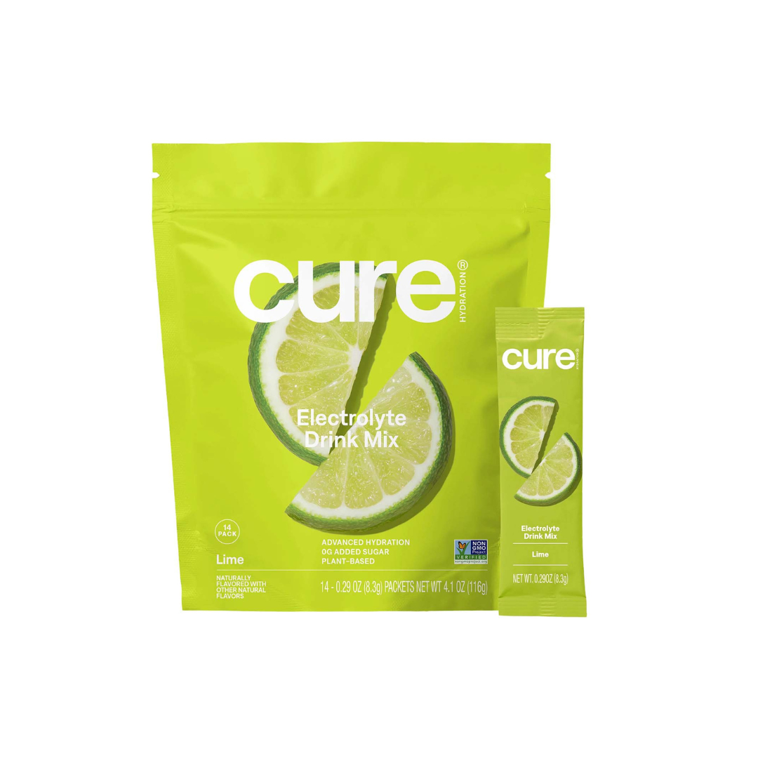 CURE Hydration Electrolyte Drink Mix - Single Packets - Senior.com Nutrition Supplements