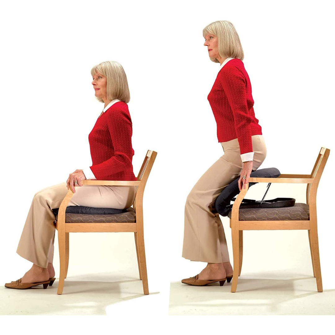 Carex Upeasy Seat Assist - Chair Lift And Sofa Stand Assist - Senior.com Standing Aids