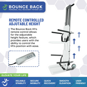 Climbing Steps Bounce Back Fall Recovery Patient Lift - Portable Floor Lifter - Senior.com Patient Lifts