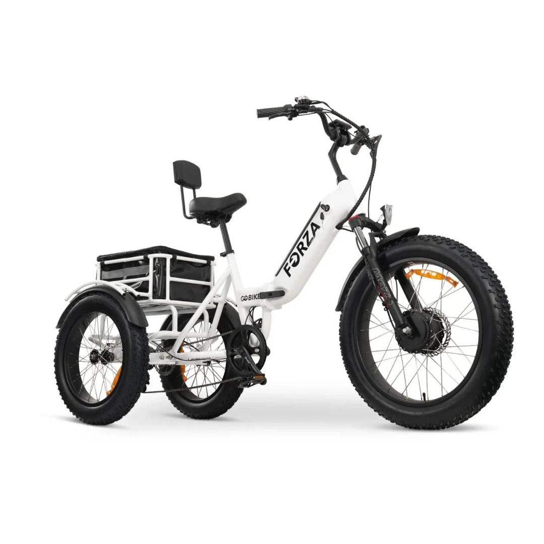 ComfyGo FORZA Electric Tricycle with Rear Storage - Senior.com Electric Bikes