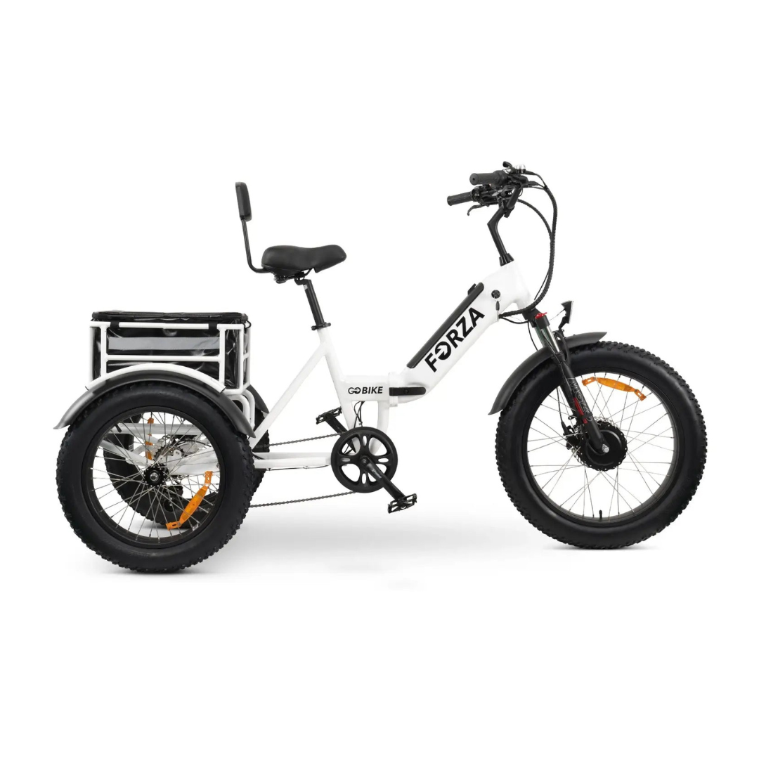 ComfyGo FORZA Electric Tricycle with Rear Storage - Senior.com Electric Bikes