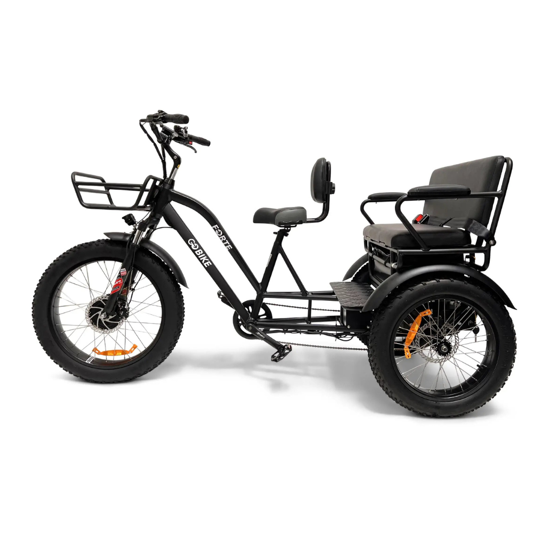 ComfyGo FORTE Electric Off Road Tricycle With 2 Person Rear Seat
