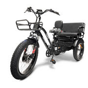 ComfyGo FORTE Electric Off-Road Tricycle With 2-Person Rear Seat - Senior.com Electric Bikes