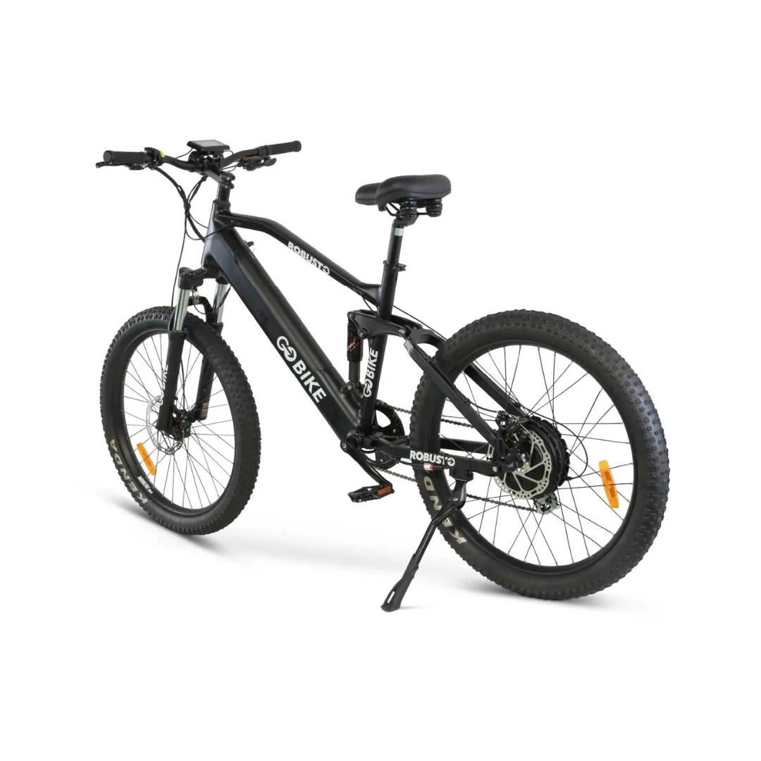 ComfyGo ROBUSTO Electric Mountain Bike with Front and Rear Suspension - Senior.com Electric Bikes