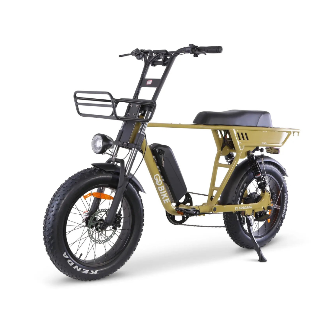 ComfyGo SOLDADO Lightweight 750W Dual-Passenger Electric Bike - Senior.com Electric Bikes