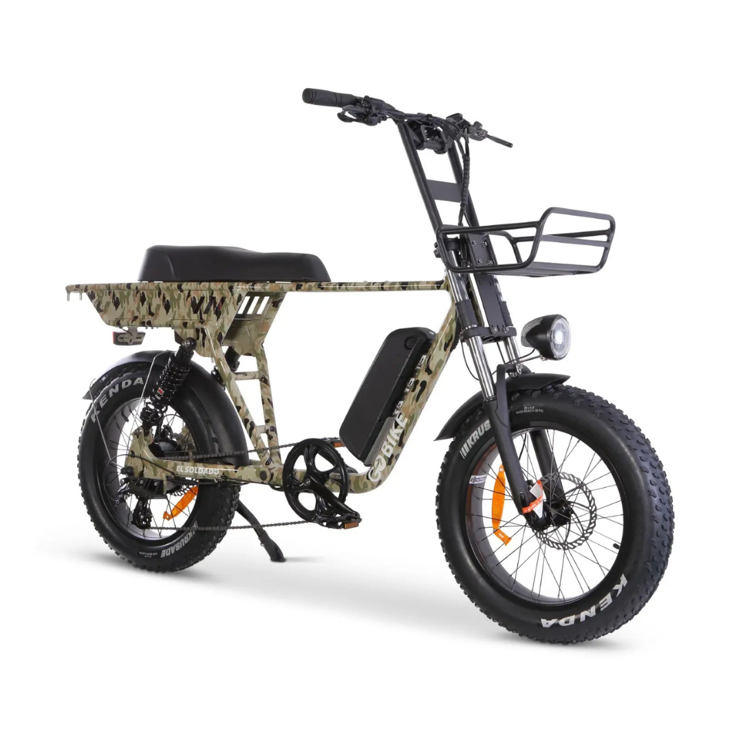 ComfyGo SOLDADO Lightweight 750W Dual-Passenger Electric Bike - Senior.com Electric Bikes