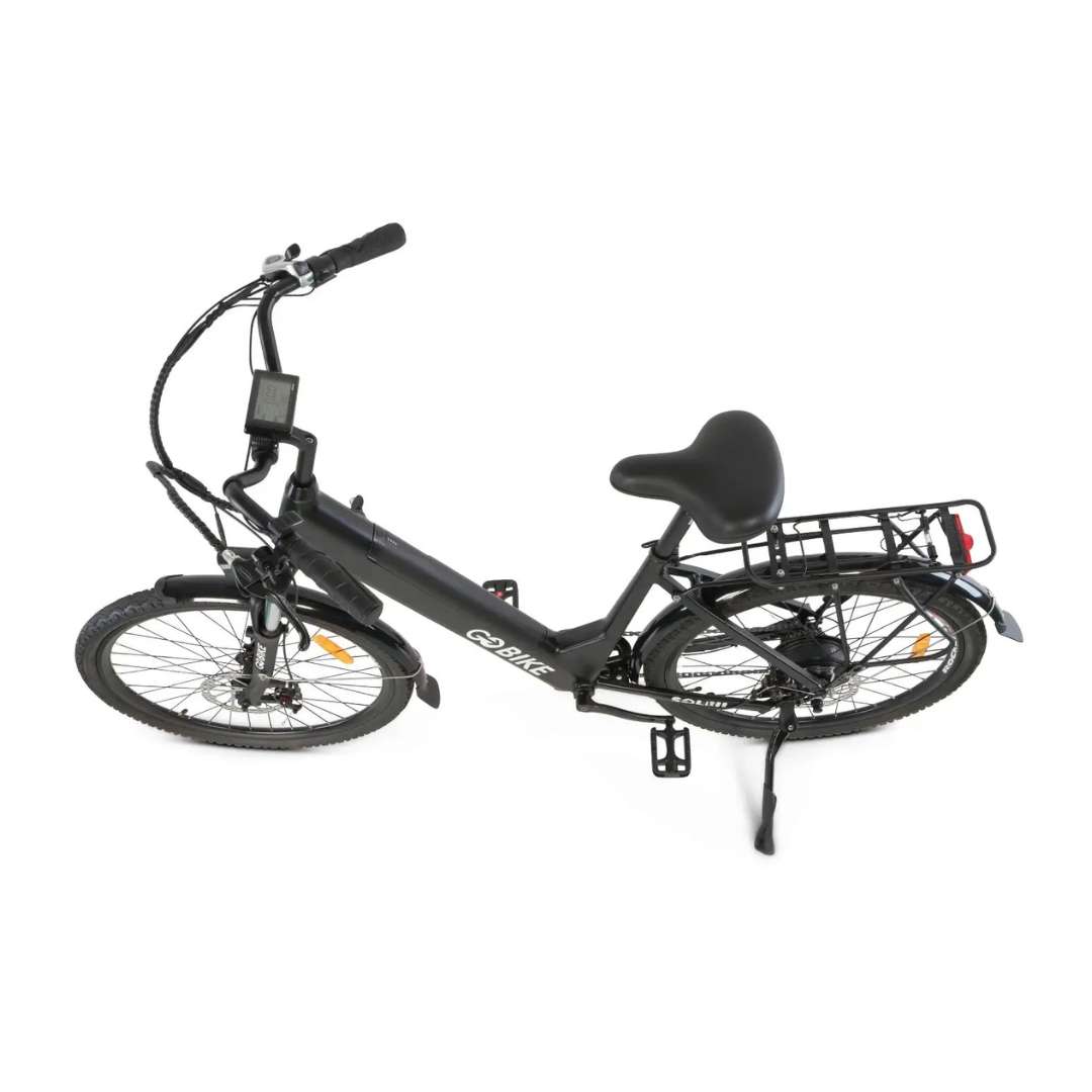 ComfyGo SOLEIL Electric City Bike with Pedal Assistance & Throttle - Senior.com Electric Bikes