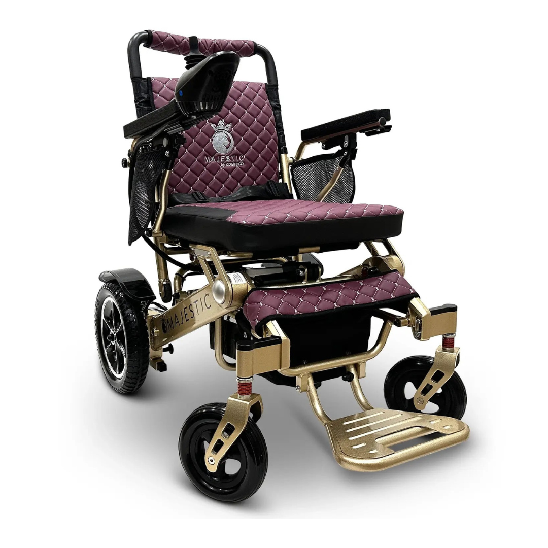 ComfyGo MAJESTIC IQ-7000 Remote Controlled Electric Wheelchair - Senior.com Power Chairs