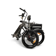 ComfyGo FORZA Foldable Compact Electric Tricycle with Rear Storage - Senior.com Electric Bikes