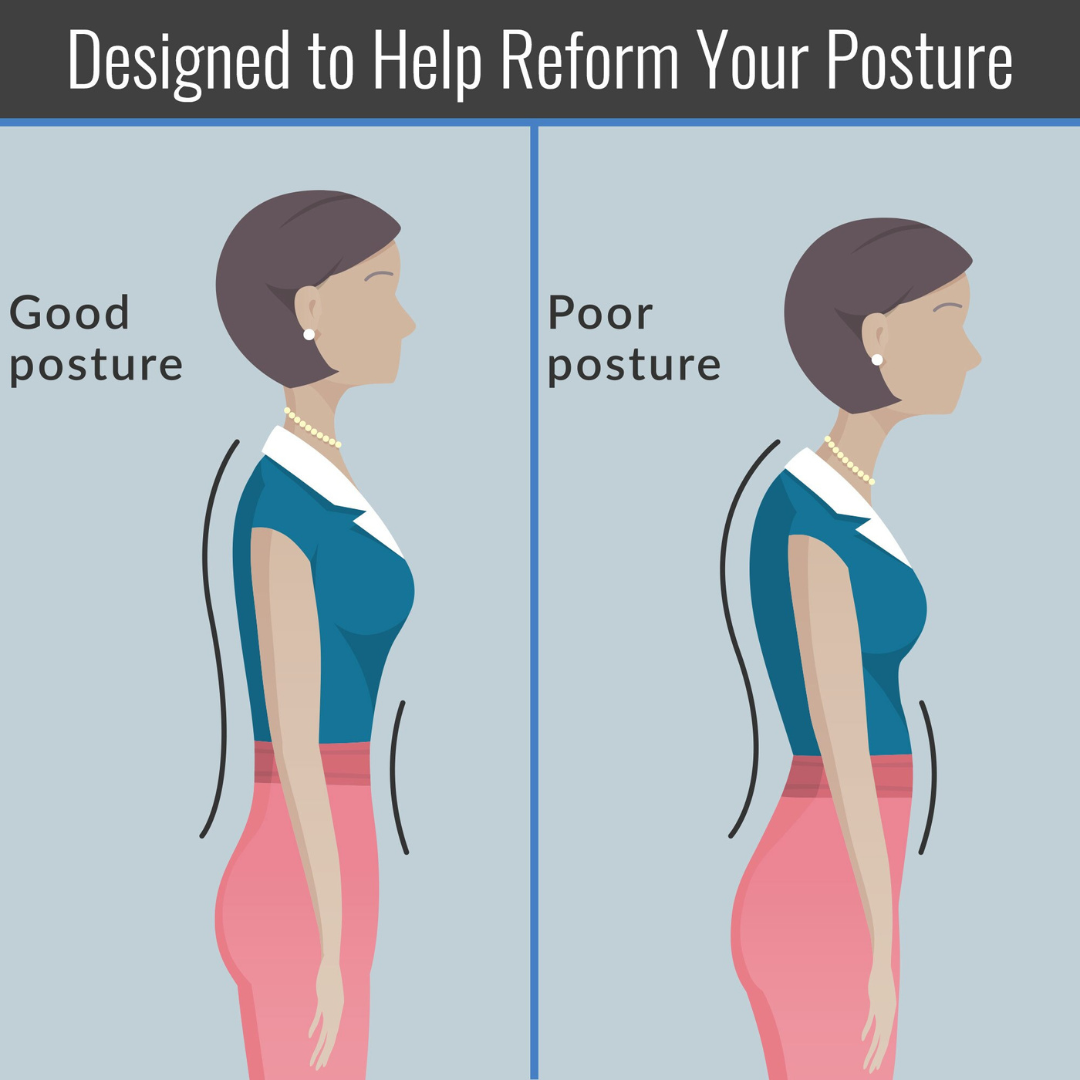 DMI Adjustable Posture Corrector - Lightweight, Breathable & Comfortable - Senior.com Posture Corrector