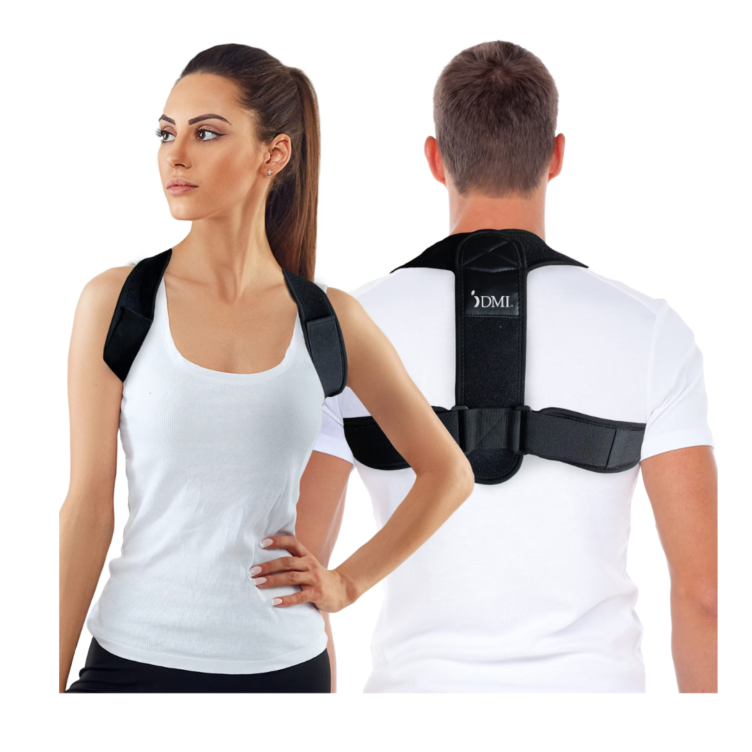 DMI Adjustable Posture Corrector - Lightweight, Breathable & Comfortable - Senior.com Posture Corrector