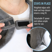 DMI XL Plush Micro-Fleece Neck and Shoulder Heating Pad