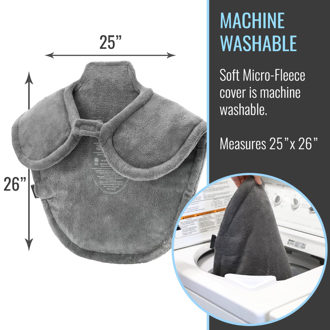 DMI Plush Micro-Fleece Neck and Shoulder Heating Pad - Senior.com Heating Pads & Blankets