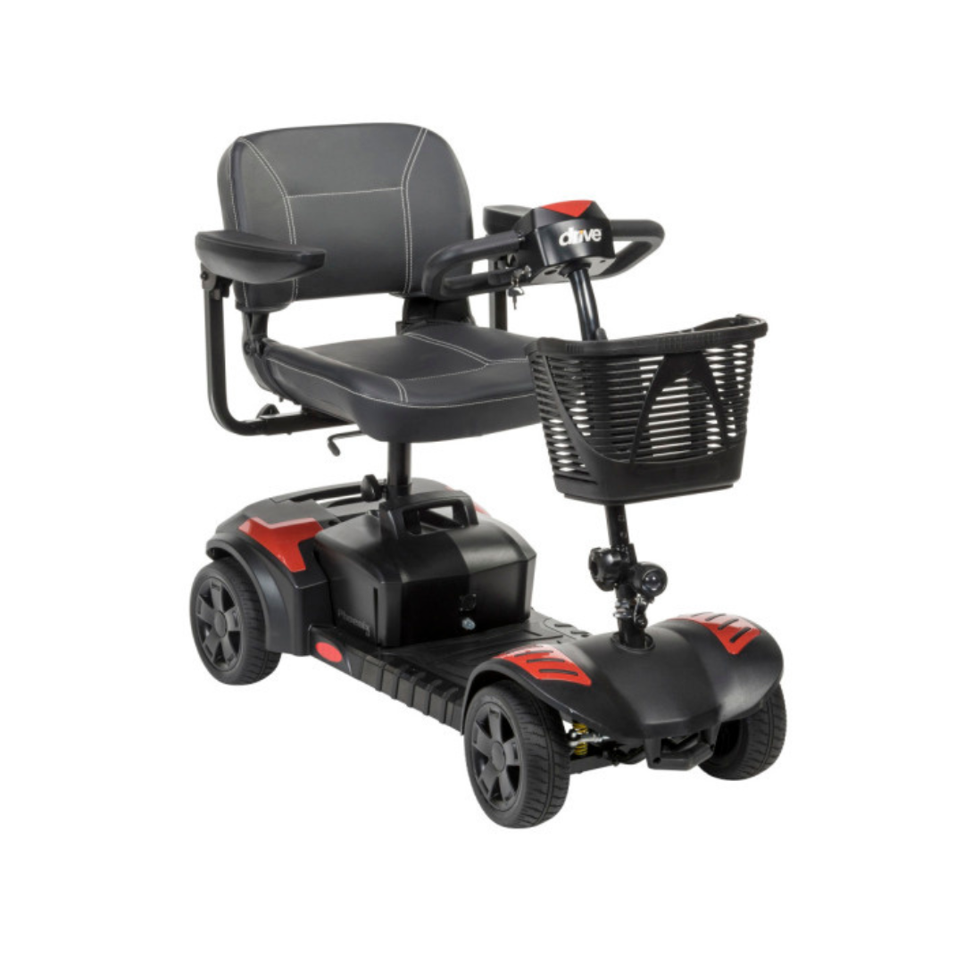 Drive Medical Phoenix LT 4-Wheel Portable Mobility Scooter with Swivel Seat - Senior.com Mobility Scooters